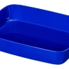 Materialschale blau, 20x15x4 cm