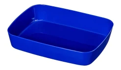 Materialschale blau, 20x15x4 cm