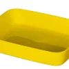 Materialschale gelb, 20x15x4 cm