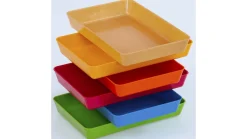 Materialschalen aus biobasiertem treeNside-Material, 6er-Set, klein, Farbset 1