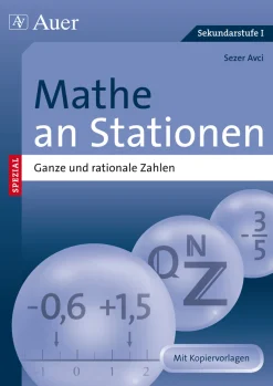 Mathe an Stationen Ganze und rationale Zahlen