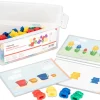 Mathe-Bärchen mit Mitmach-Karten in Stapelbox