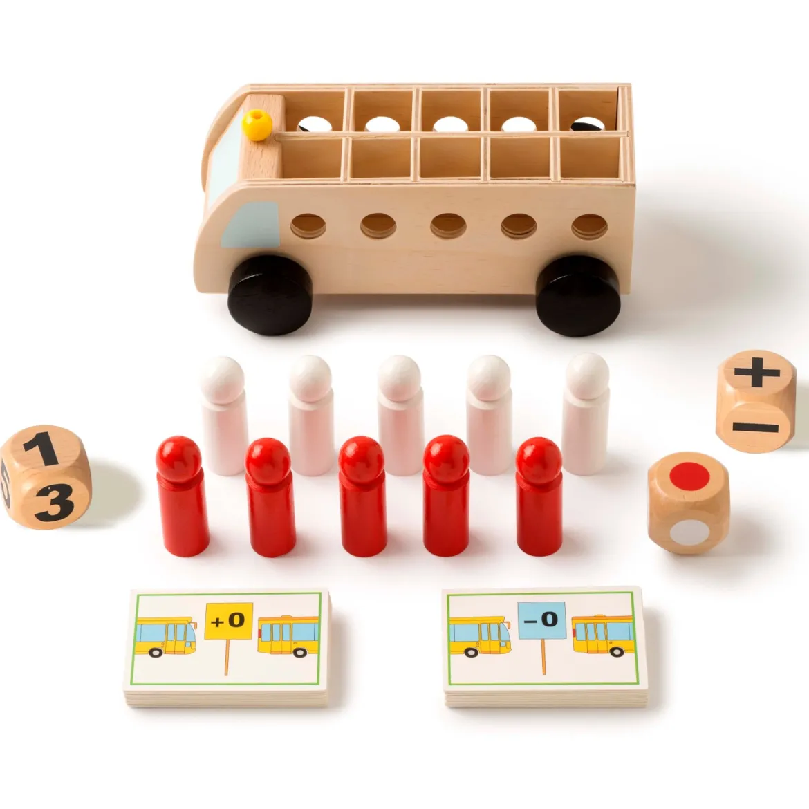 Mathe Bus, Rechenspiel mit Aufgabenkarten, ab 3 Jahre
