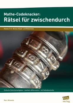 Mathe-Codeknacker: Rätsel für zwischendurch 7/8, Arbeitsheft