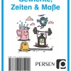 Mathe-Domino: Gewichte, Zeiten & Maße, Kartenspiel, 3. und 4. Klasse