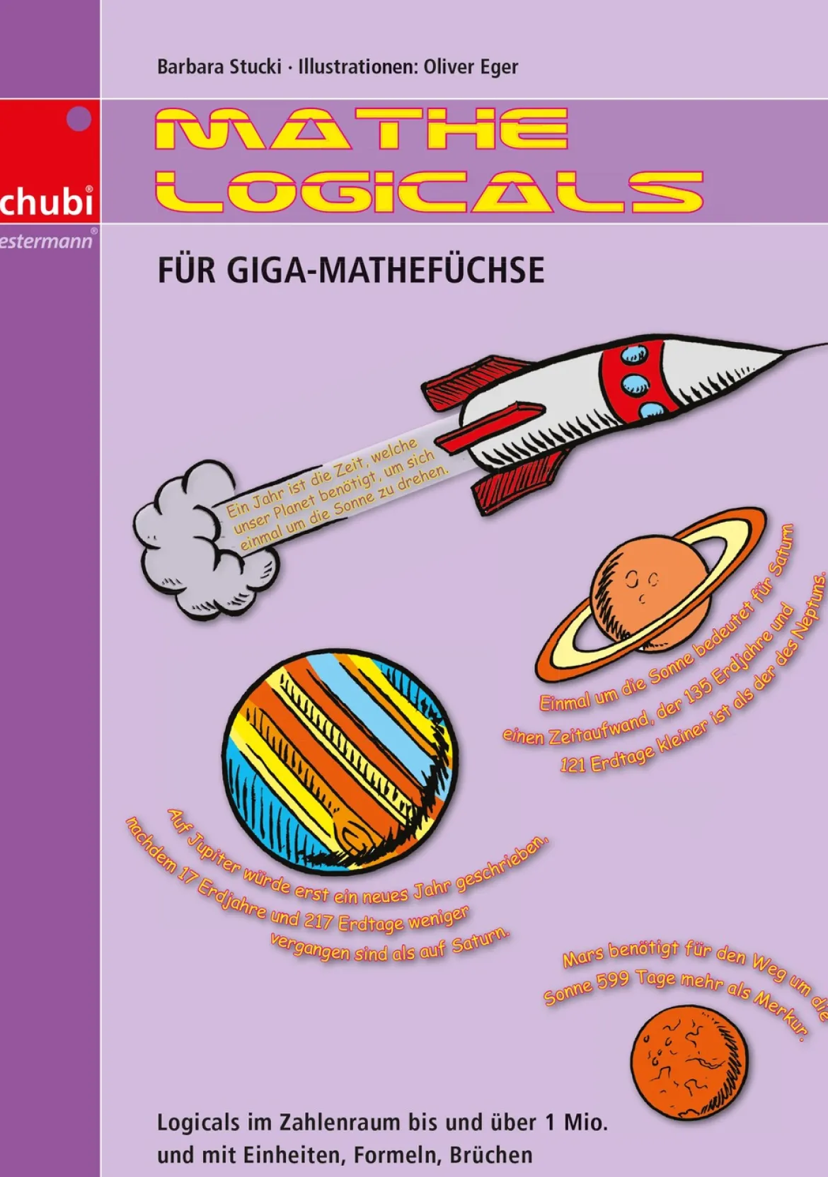 Mathe-Logicals für Gigafüchse, Mappe mit Logikrätseln auf 40 Arbeitsblättern, 7-9. Klasse