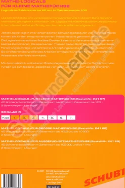 Mathe-Logicals für kleine Mathefüchse, Kopiervorlagen , 1.-2. Klasse