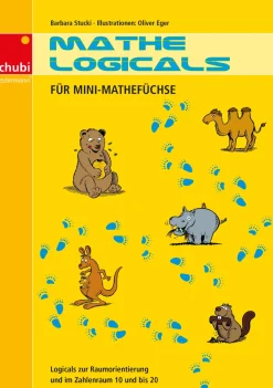 Mathe-Logicals für Minifüchse, Mappe mit Logikrätseln auf 40 Arbeitsblättern, 4-7 Jahre