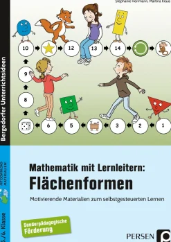 Mathematik mit Lernleitern: Flächenformen, Buch, 5. und 6. Klasse