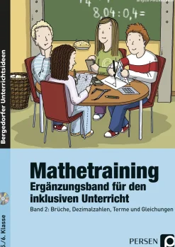Mathetraining Band 2 - Ergänzungsband inkl. CD, 5.-6. Klasse