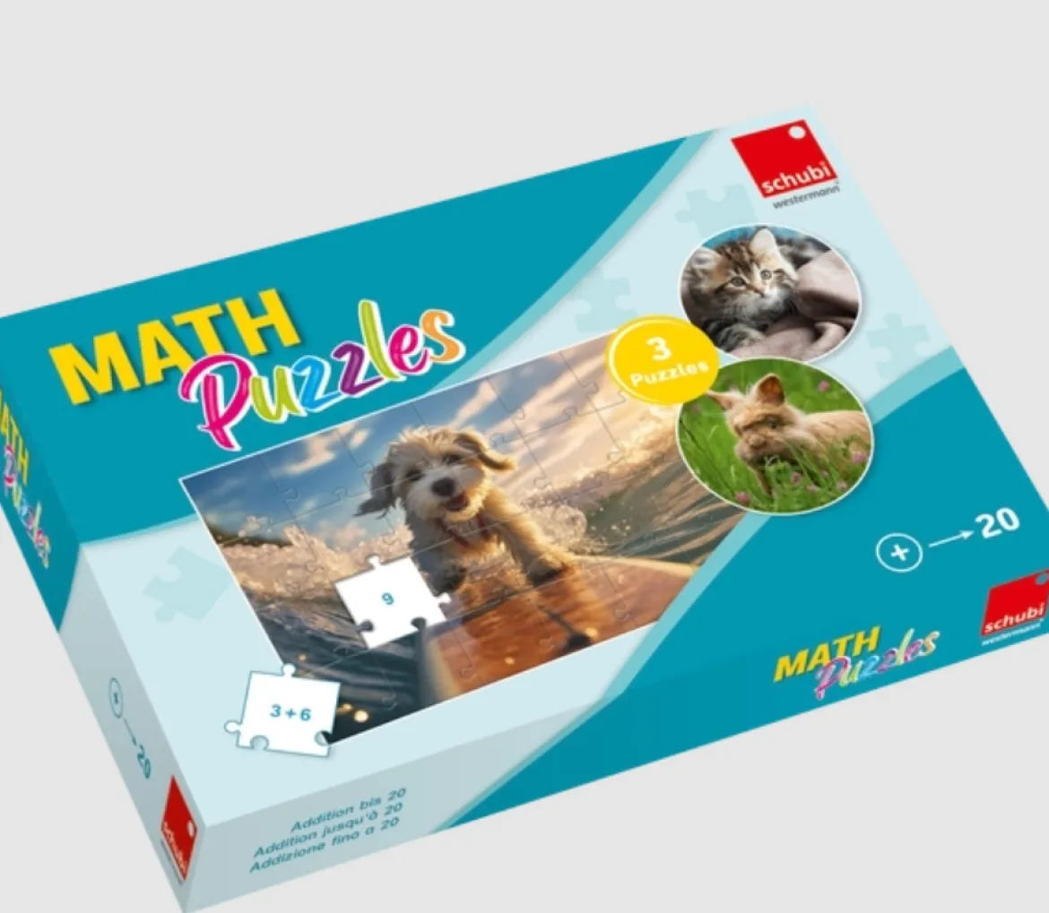 MATHpuzzles - Addition bis 20, 1.-3. Klasse - NEUAUFLAGE September 2024