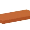 Matratze für Schaumstoffbett klein Softskin orange, 100x50x8 cm