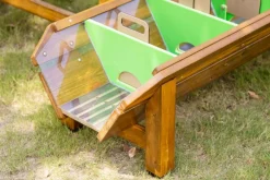 Matschtisch, Große Spielstraße für Wasser mit Schleusen und drei Ebenen, Outdoor