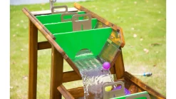 Matschtisch, Große Spielstraße für Wasser mit Schleusen und drei Ebenen, Outdoor