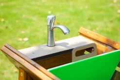 Matschtisch, Große Spielstraße für Wasser mit Schleusen und drei Ebenen, Outdoor