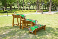 Matschtisch, Große Spielstraße für Wasser mit Schleusen und drei Ebenen, Outdoor