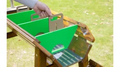 Matschtisch, Große Spielstraße für Wasser mit Schleusen und drei Ebenen, Outdoor