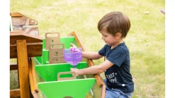 Matschtisch, Große Spielstraße für Wasser mit Schleusen und drei Ebenen, Outdoor