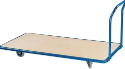 Mattentransportwagen Elefant BLAU 200x100 cm mit Holzplatte