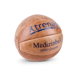 Medizinball aus Leder 3 kg