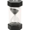 Mega Sanduhr 15 Min, Ø 8,4 x 16 cm, farbiger Sand, zur Lernzeitanzeige