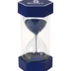 Mega Sanduhr 5 Min, Ø 8,4 x 16 cm, farbiger Sand, zur Zeitvisualisierung