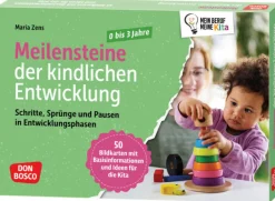 Meilensteine der kindlichen Entwicklung, Bildkarten, 0-3 Jahre
