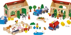 Mein Bauernhof-Holzset, 71 Teile, ab 3 Jahre