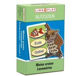 Meine ersten Lesewörter - Grundwortschatz Lesestufe 1, Lesespiel, ab 6 Jahre