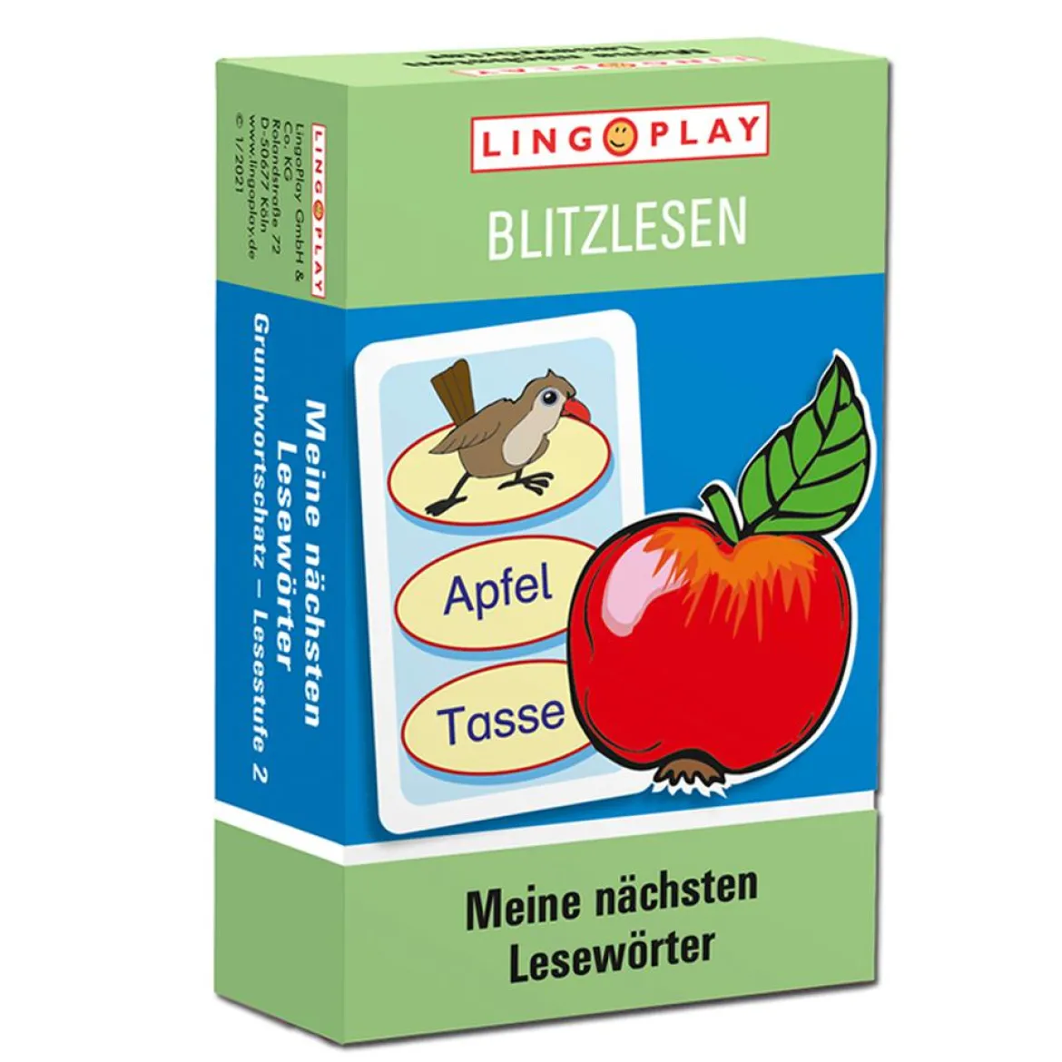 Meine nächsten Lesewörter - Grundwortschatz Lesestufe 2, Lesespiel, ab 7 Jahre