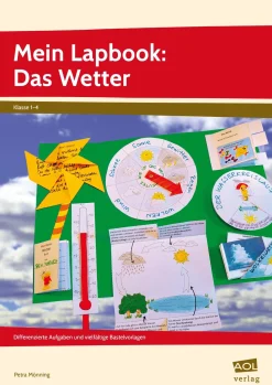 Mein Lapbook: Das Wetter, Heft, 1. bis 4. Klasse