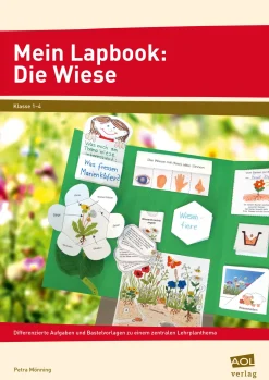 Mein Lapbook: Die Wiese, Heft, 1.-4. Klasse