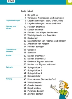 Mein Lernheft Geometrie 1./2. Schuljahr