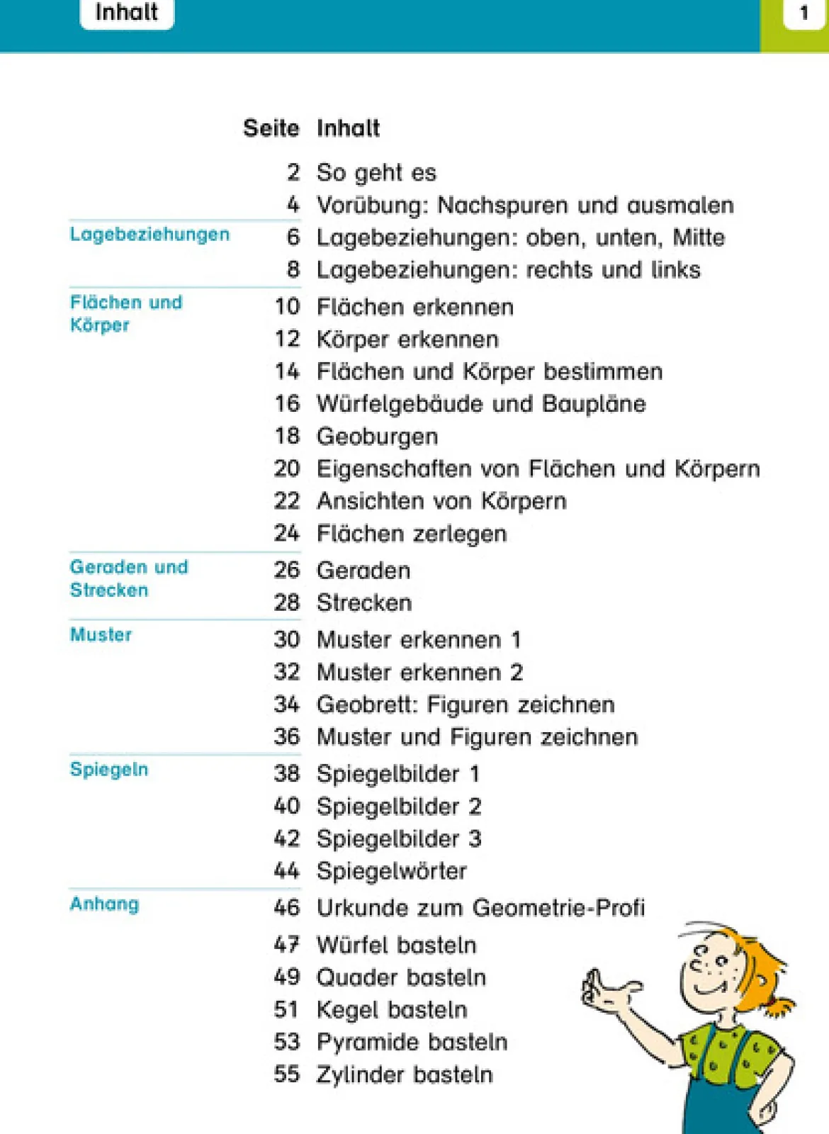 Mein Lernheft Geometrie 1./2. Schuljahr