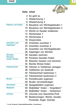 Mein Lernheft Geometrie 3. Schuljahr