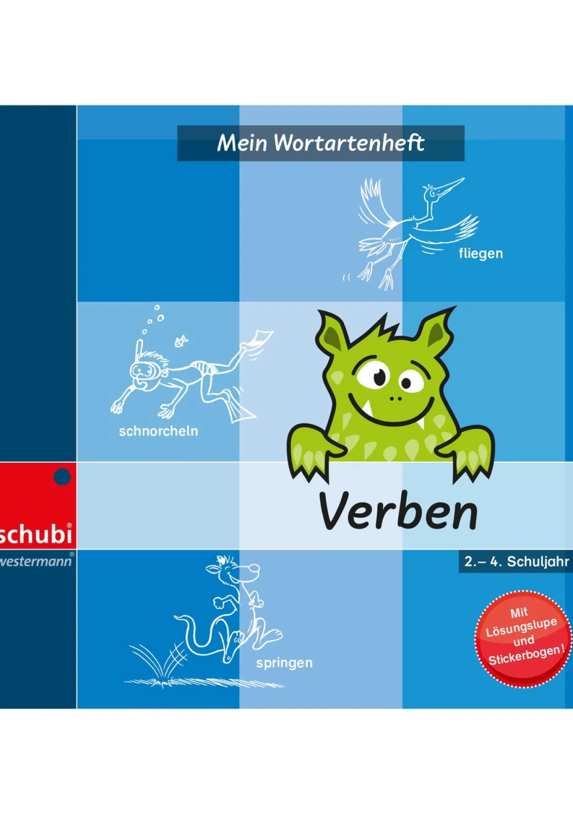 Mein Wortartenheft: Verben, 2.-4. Klasse