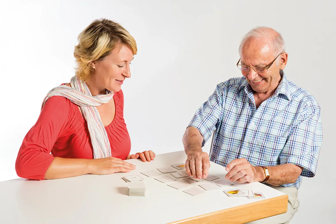 memoKRAN® I Gedeckter Tisch, Spielmaterial