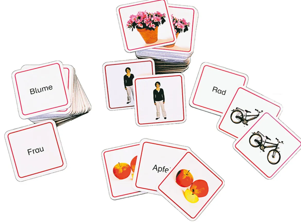 memoKRAN® II Haus und Garten, Spielmaterial