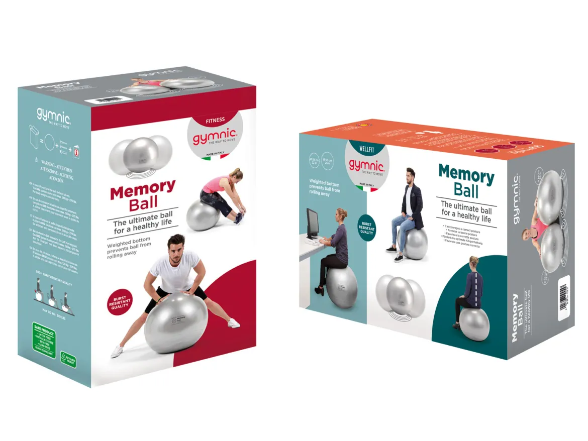 Memory Ball 65cm, grau