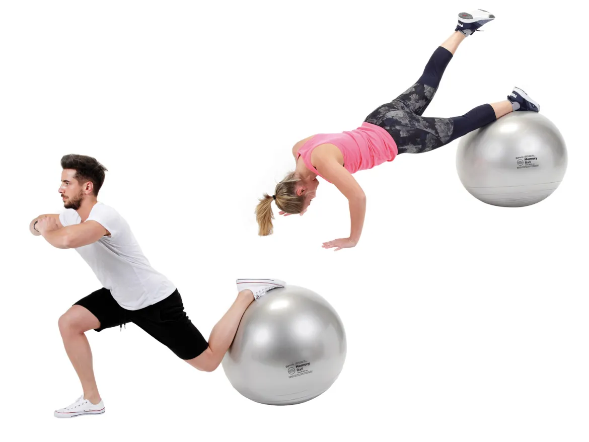 Memory Ball 65cm, grau