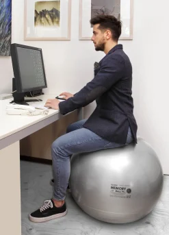 Memory Ball 55cm, grau