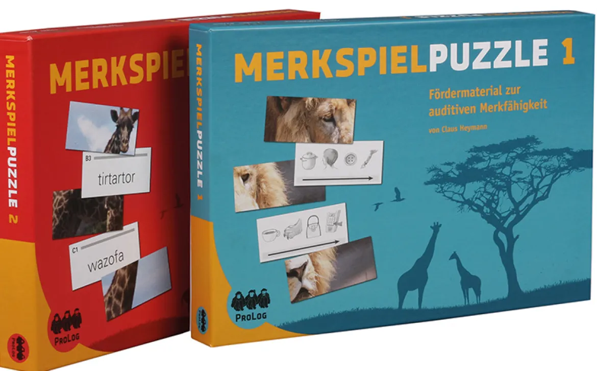 Merkspielpuzzle 1 + 2 - Gesamtpaket, ab 5 Jahre