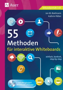 55 Methoden für interaktive Whiteboards, Buch, 5. bis 13. Klasse