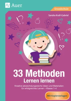 33 Methoden Lernen lernen, Buch, 1.-4. Klasse
