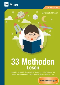 33 Methoden Lesen, Buch, 1. bis 4. Klasse