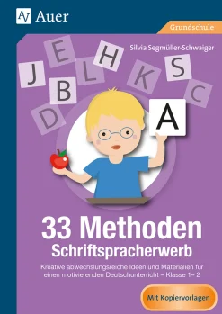 33 Methoden Schriftspracherwerb, Buch, 1. und 2. Klasse