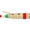 Mexikanisches Holzguiro in Fischform, Percussioninstrument, ab 3 Jahre