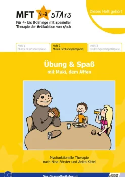 MFT 4-8 sTArs - Heft 2, Mukis Schluckspaßspiele für 4- bis 8-Jährige, Broschüre