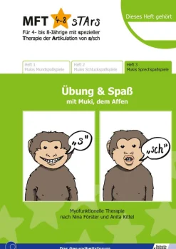 MFT 4-8 Stars - Heft 3, Mukis Sprechspaßspiele für 4 bis 8-Jährige, Broschüre