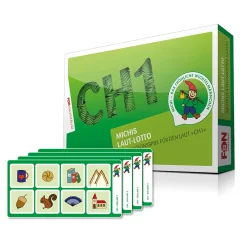 Michis Laut-Lotto, Spielmaterial, ab 4 Jahre